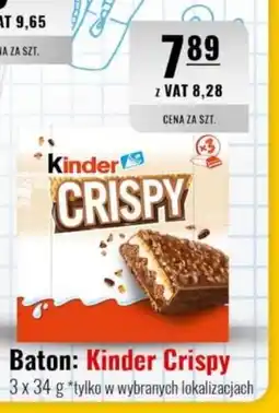 Eurocash Baton: Kinder Crispy oferta