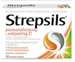 Eurocash Strepsils pomarańczowy z witaminą C oferta