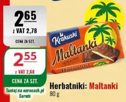 Eurocash Krakuski Maltanki Herbatniki oferta