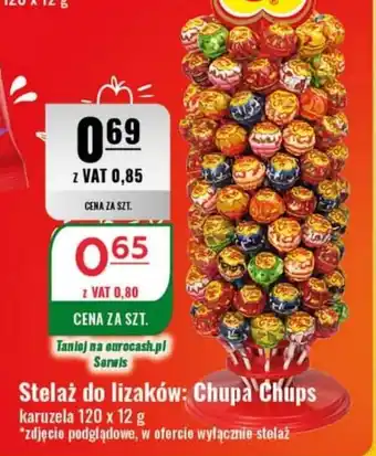 Eurocash Stelaż do lizaków: Chupa Chups oferta