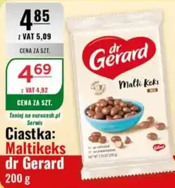 Eurocash Ciastka: Maltikeks dr Gerard oferta