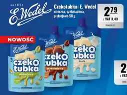 Eurocash Czekotubka: E. Wedel mleczna, czekoladowa, pistacjowa oferta