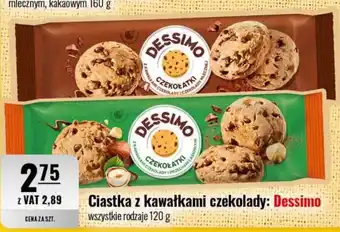 Eurocash Ciastka z kawałkami czekolady: Dessimo oferta