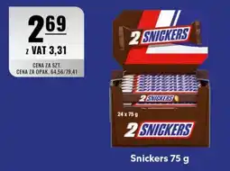 Eurocash Snickers 75 g oferta