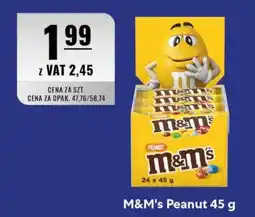 Eurocash M&M's Peanut oferta