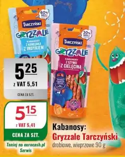 Eurocash Kabanosy Gryzzale Tarczyński oferta