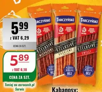 Eurocash Kabanosy Exclusive Tarczyński oferta