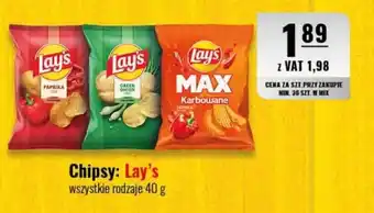 Eurocash Chipsy: Lay's oferta