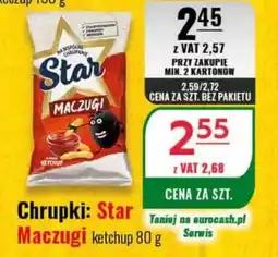 Eurocash Chrupki: Star Maczugi ketchup oferta
