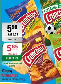 Eurocash Chipsy: Crunchips oferta