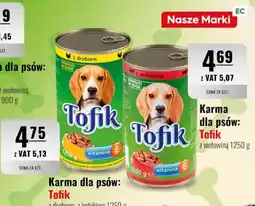 Eurocash Karma dla psów: Tofik z wołowiną oferta