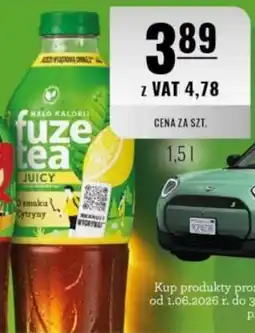 Eurocash Napój niegazowany: Fuze Tea Juicy oferta