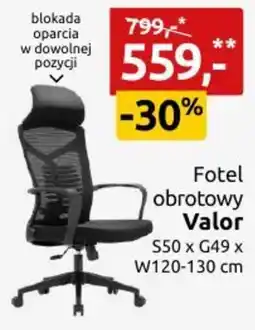 Black Red White Fotel obrotowy Valor oferta