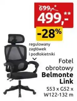 Black Red White Fotel obrotowy Belmonte Link oferta