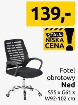 Black Red White Fotel obrotowy Ned oferta
