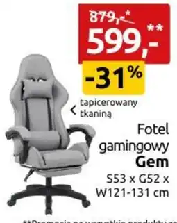 Black Red White Fotel gamingowy Gem oferta