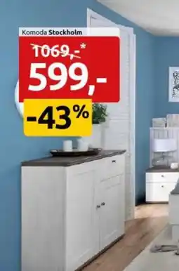 Black Red White Komoda Stockholm oferta