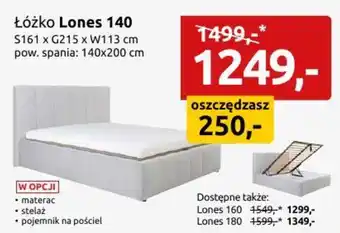 Łóżko Lones 140