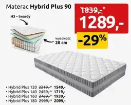 Black Red White Materac Hybrid Plus 90 oferta