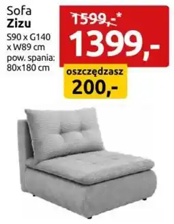 Black Red White Sofa Zizu oferta