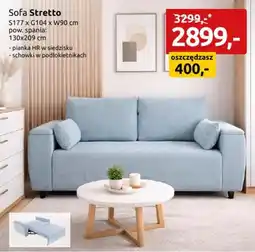Black Red White Sofa Stretto oferta