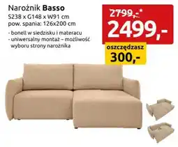 Black Red White Narożnik Basso oferta