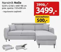 Black Red White Narożnik Nolio oferta