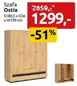 Black Red White Szafa Ostia oferta