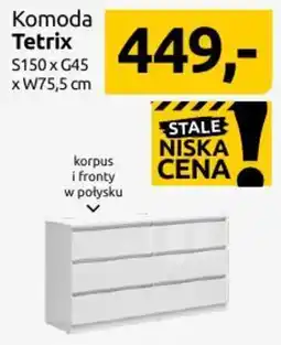 Black Red White Komoda Tetrix oferta