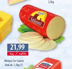 DUO-TES Mlekpol Ser Salami blok oferta