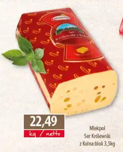 DUO-TES Mlekpol Ser Królewski z Kolna blok oferta