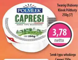 DUO-TES Twaróg Ulubiony Klinek Półtłusty oferta