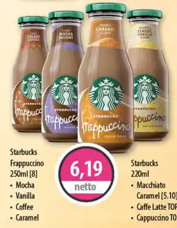DUO-TES Starbucks Frappuccino oferta