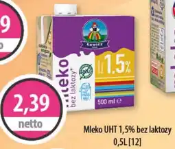 DUO-TES Mleko UHT 1,5% bez laktozy oferta