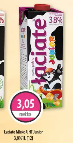 DUO-TES Łaciate mleko uht junior 3,8% oferta