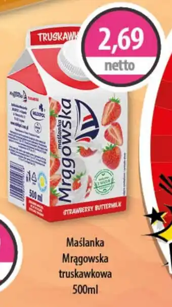 DUO-TES Maślanka Mrągowska truskawkowa oferta
