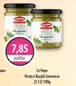 DUO-TES Le pepe pesto z bazylii genovese oferta