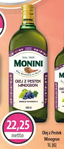 DUO-TES Olej z Pestek Winogron Monini oferta