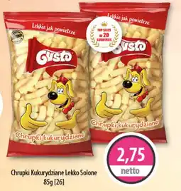 DUO-TES Chrupki kukurydziane gusto lekko solone oferta