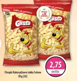 DUO-TES Chrupki Kukurydziane Gusto Lekko Solone oferta