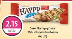 DUO-TES Sweet plus happy choice wafel z kremem orzechowym oferta