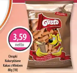 DUO-TES Chrupki Kukurydziane Kakao z Mlekiem Gusto oferta