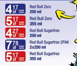 DUO-TES Red Bull Sugarfree oferta