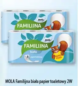DUO-TES MOLA Familijna biała papier toaletowy oferta