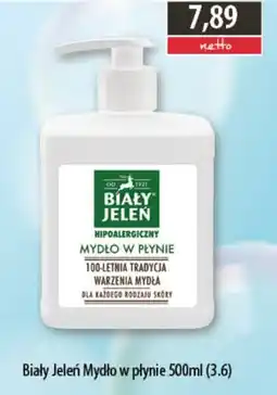 DUO-TES Biały Jeleń Mydło w płynie oferta