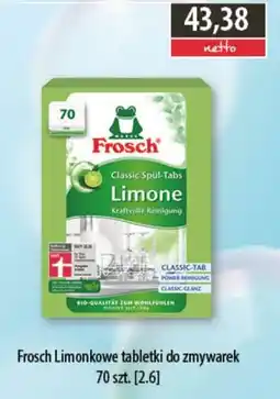 DUO-TES Frosch Limonkowe tabletki do zmywarek oferta