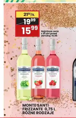 Wafelek Wino musujące Monte Santi Frizzante Raspberry oferta