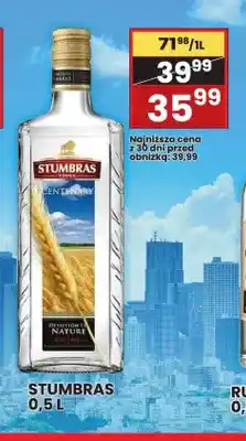 Wafelek Wódka Stumbras Centenary oferta