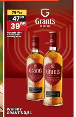 Wafelek Whisky Grant's Triple Wood oferta