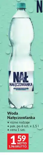 Makro Woda Nałęczowianka oferta